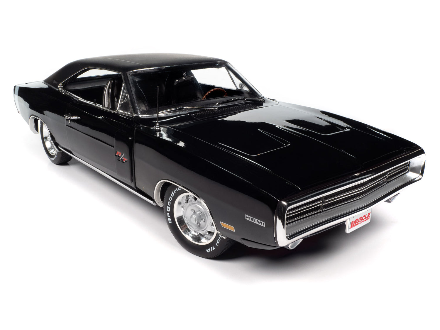 American Muscle 1970 Dodge Charger R/T (Hemmings Muscle Machines) 1:18 Scale Diecast - Auto World Store