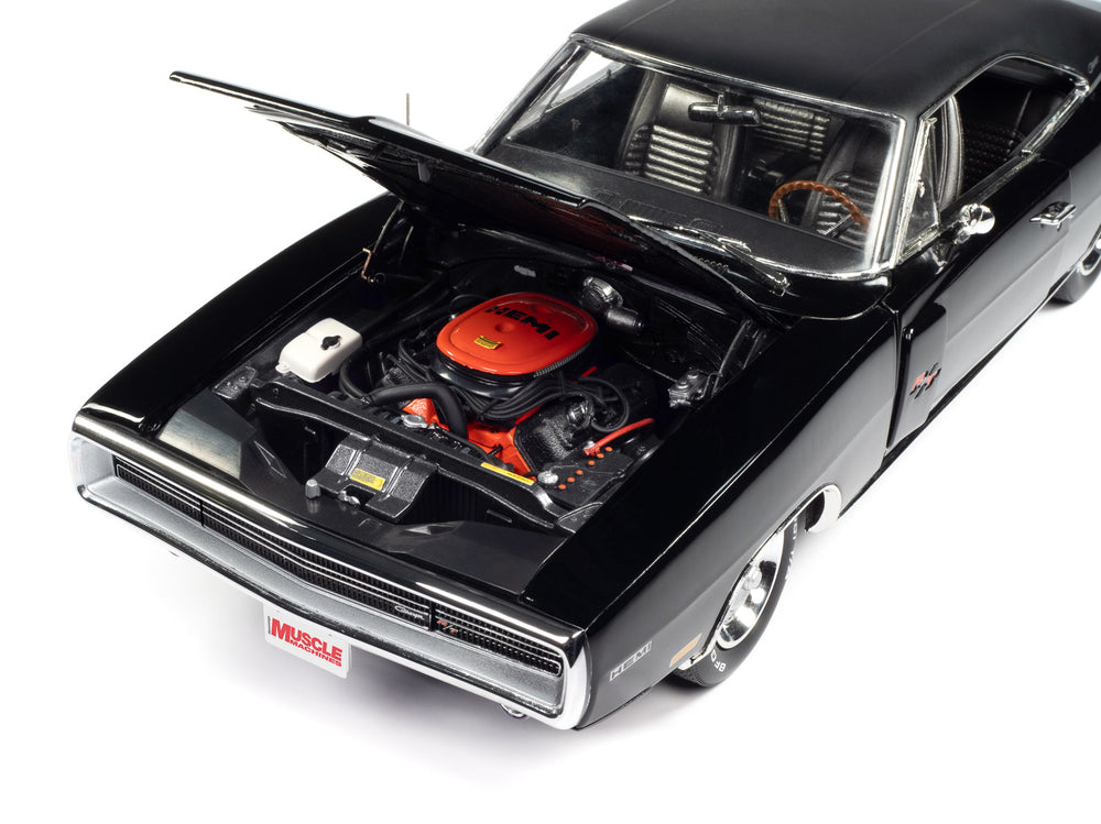 American Muscle 1970 Dodge Charger R/T (Hemmings Muscle Machines) 1:18 Scale Diecast - Auto World Store