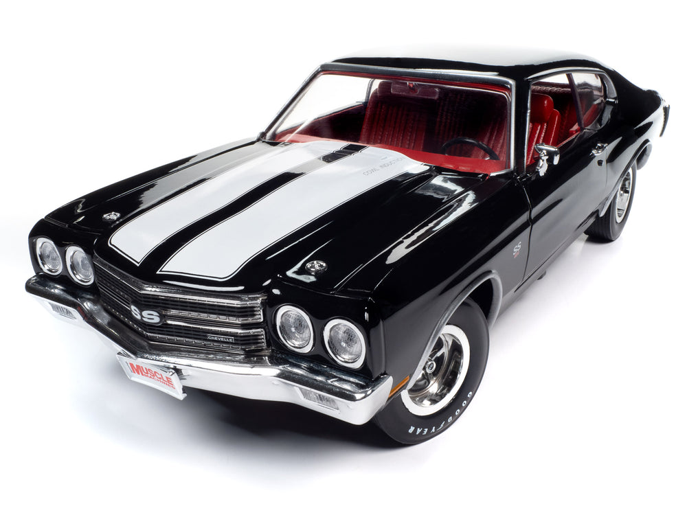 American Muscle 1970 Chevrolet Chevelle Hardtop (Hemmings Muscle Machines) 1:18 Scale Diecast - Auto World Store