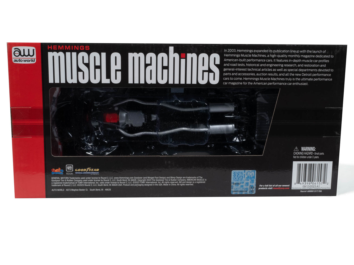 American Muscle 1970 Chevrolet Chevelle Hardtop (Hemmings Muscle Machines) 1:18 Scale Diecast - Auto World Store