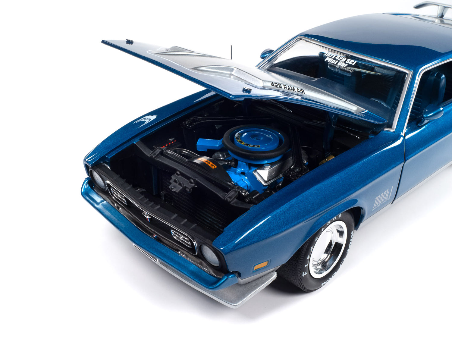 American Muscle 1971 Ford Mustang Mach 1 MCACN 1:18 Scale Diecast