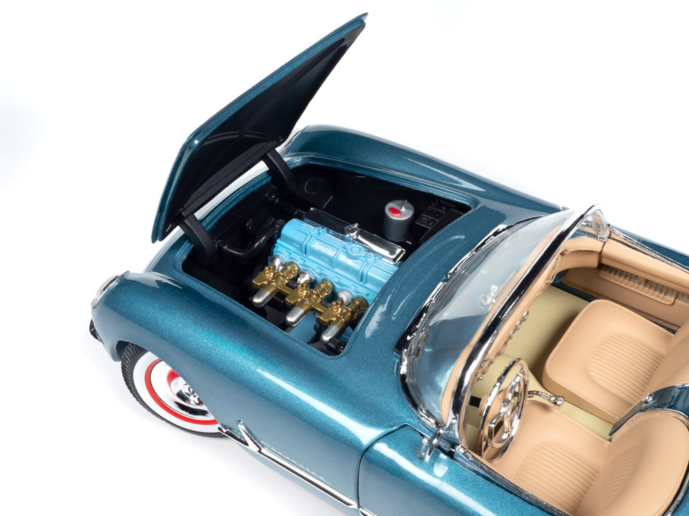 American Muscle 1954 Chevrolet Corvette Convertible 1:18 Scale Diecast - Auto World Store