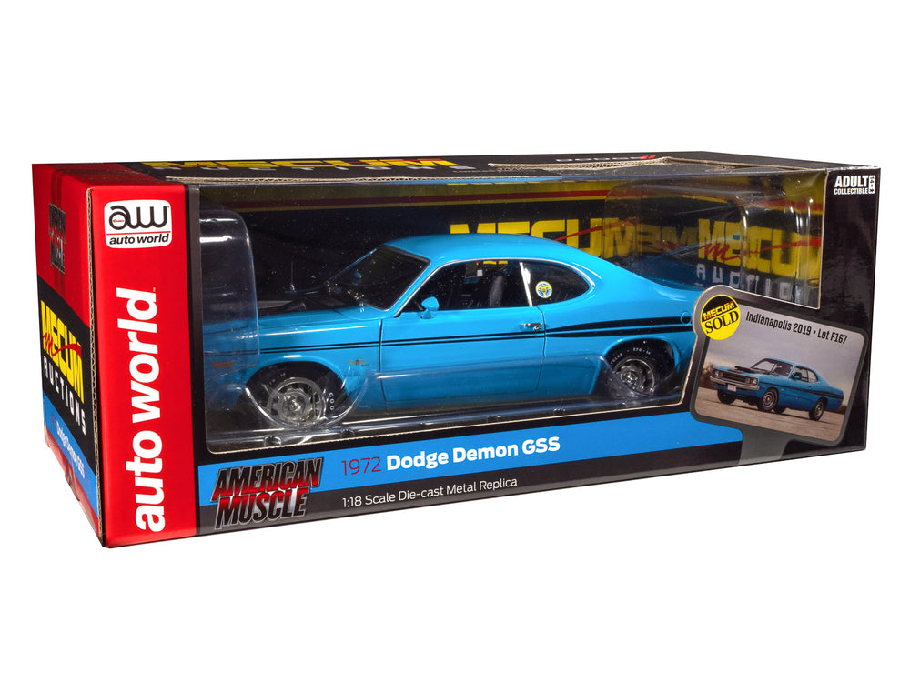 American Muscle 1972 Dodge Demon GSS Mecum Auctions 1:18 Scale Diecast