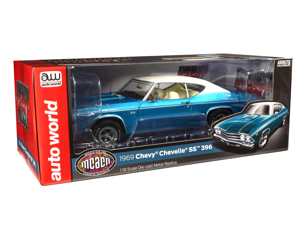 American Muscle 1969 Chevrolet Chevelle Hardtop MCACN 1:18 Scale Diecast
