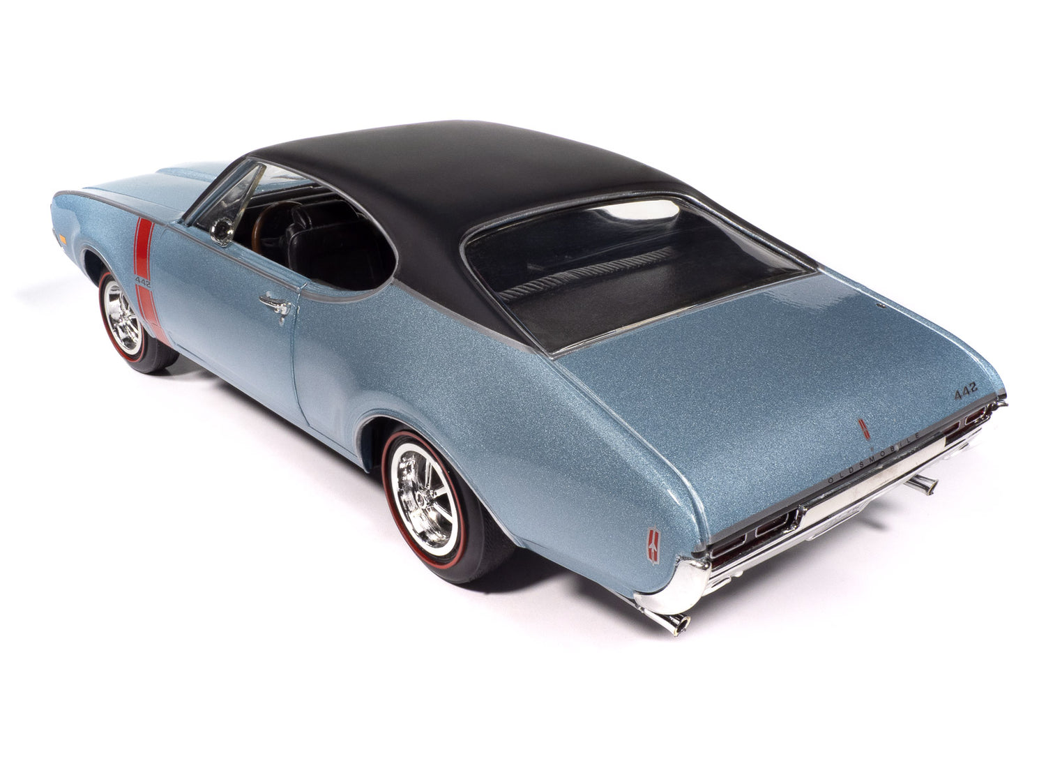 "PRE-ORDER" American Muscle 1968 Oldsmobile Holiday Coupe 442 Hemmings Muscle Machines 1:18 Scale Diecast (DUE LATE OCTOBER 2025)