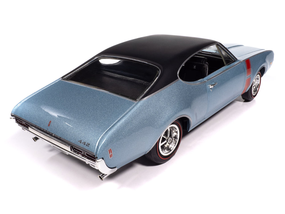 "PRE-ORDER" American Muscle 1968 Oldsmobile Holiday Coupe 442 Hemmings Muscle Machines 1:18 Scale Diecast (DUE LATE OCTOBER 2025)