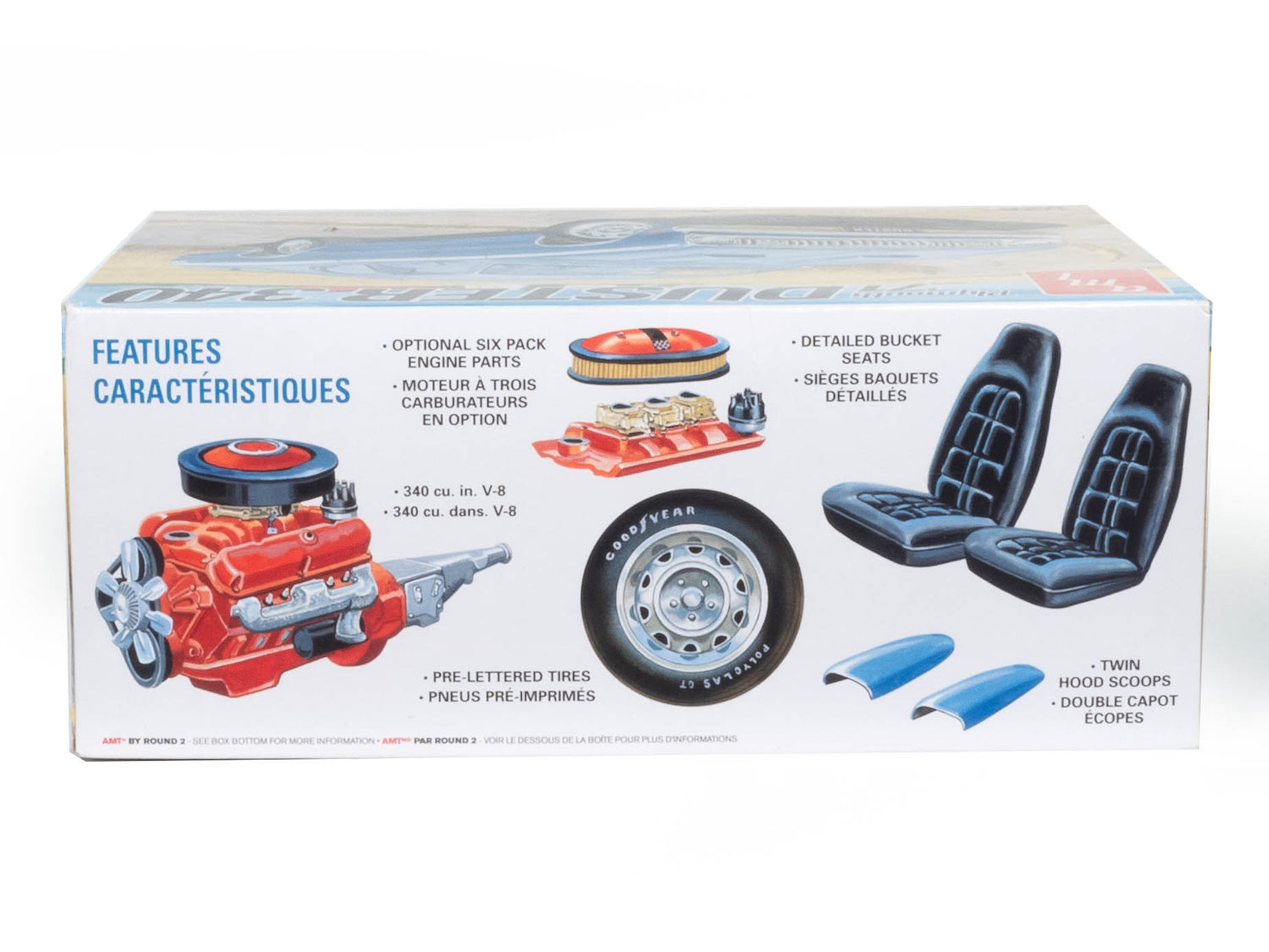 AMT 1971 Plymouth Duster 340 1:25 Scale Model Kit