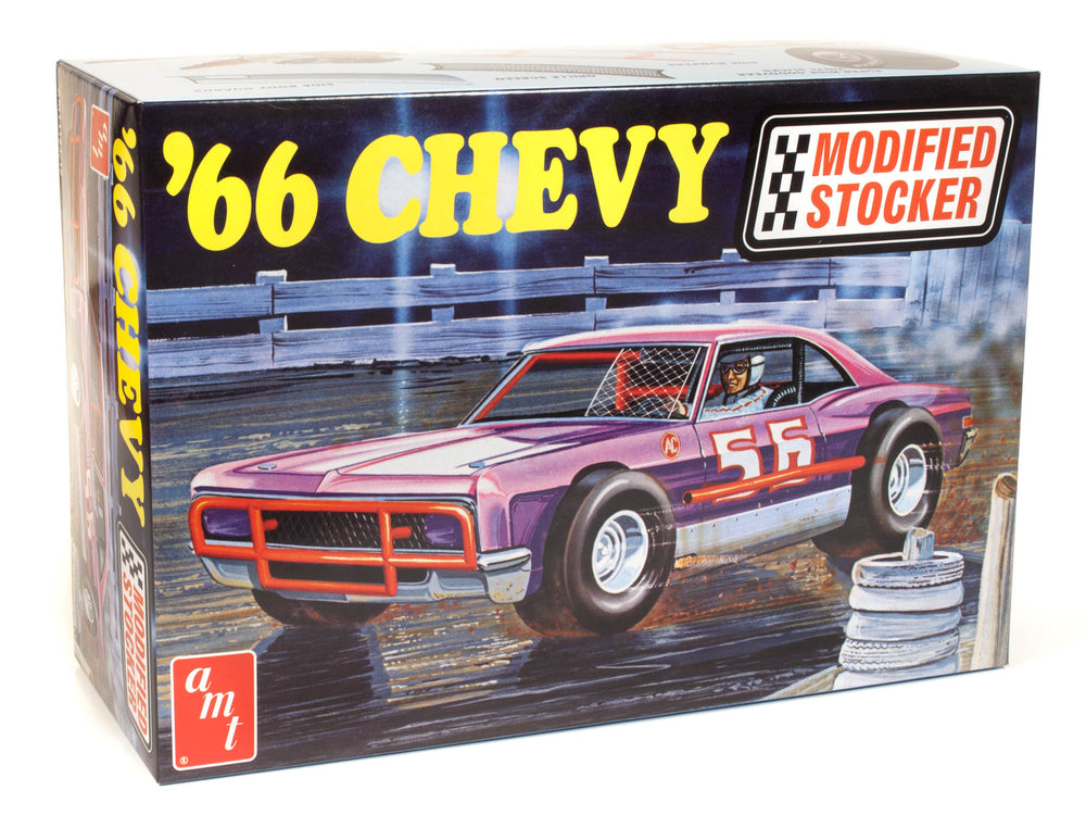 AMT 1966 Chevy Impala Modified Stocker 1:25 Scale Model Kit