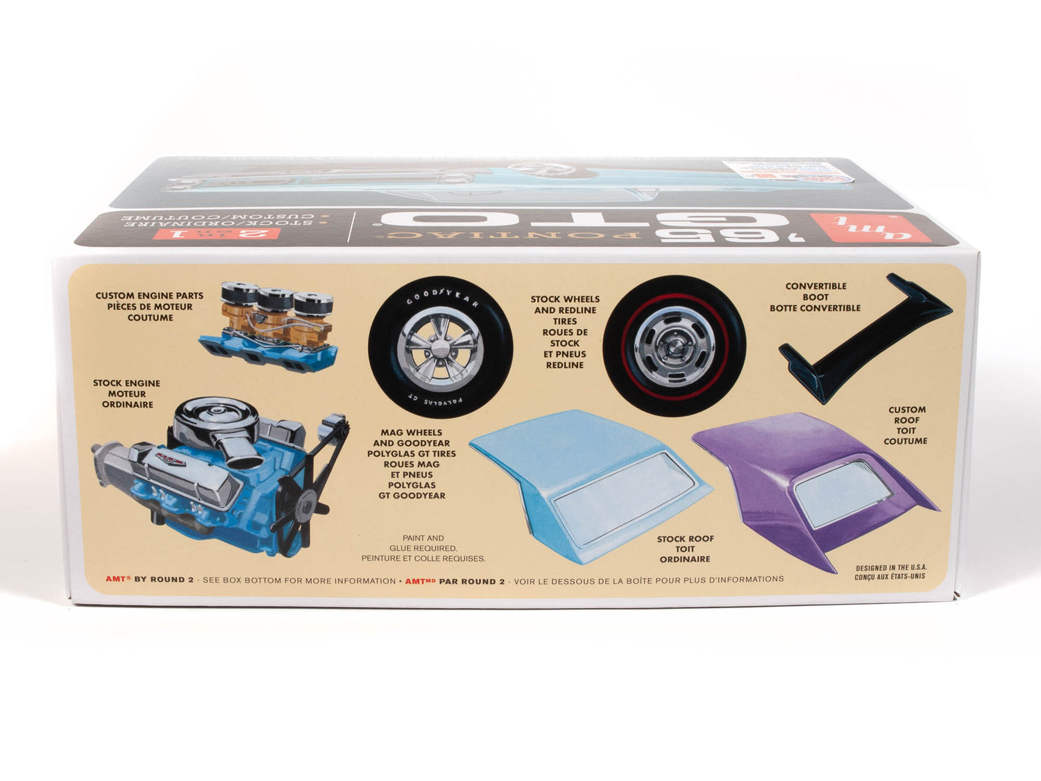 AMT 1965 Pontiac GTO 1:25 Scale Model Kit