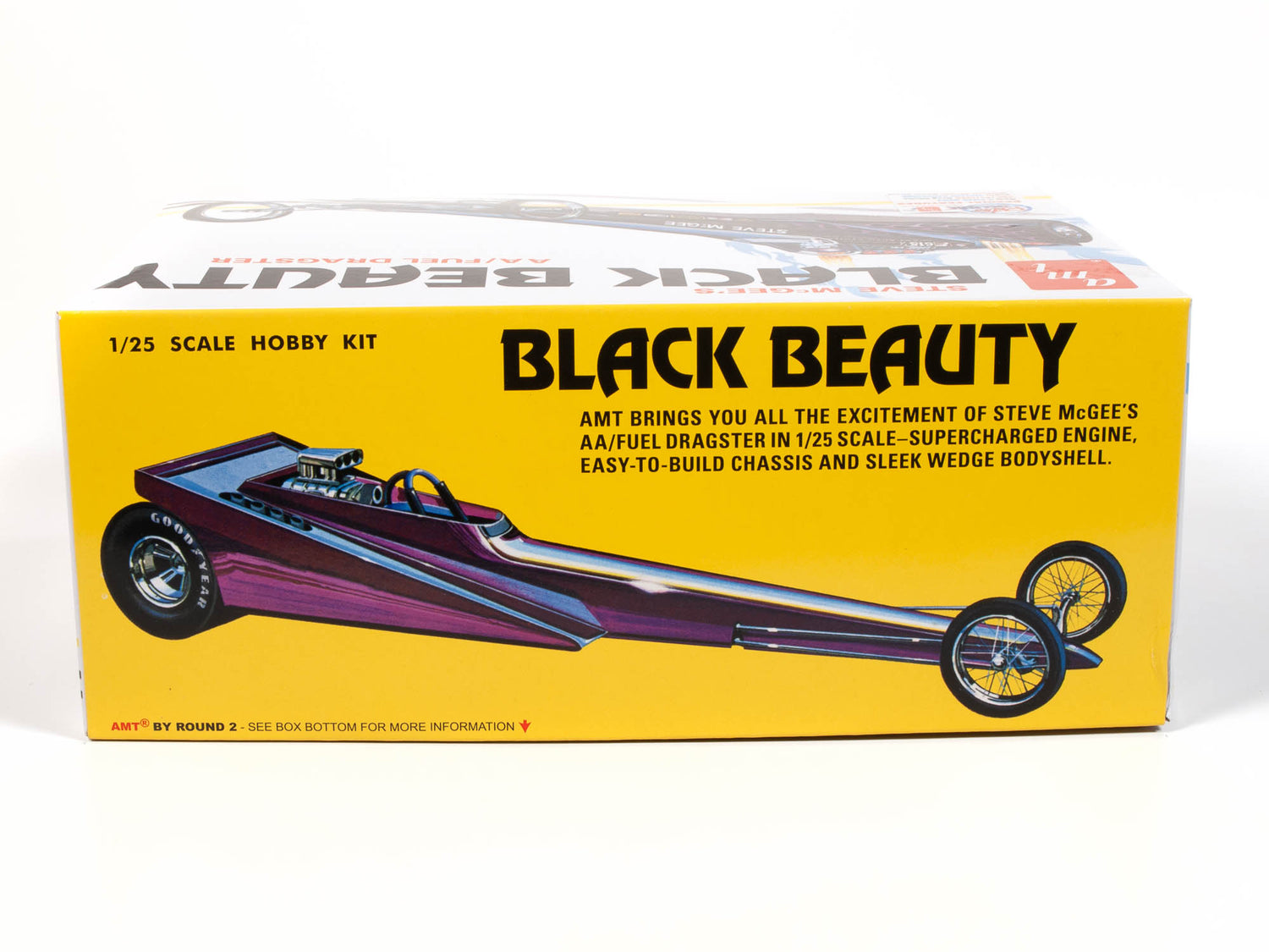 AMT Steve McGee Black Beauty Wedge Dragster 1:25 Scale Model Kit