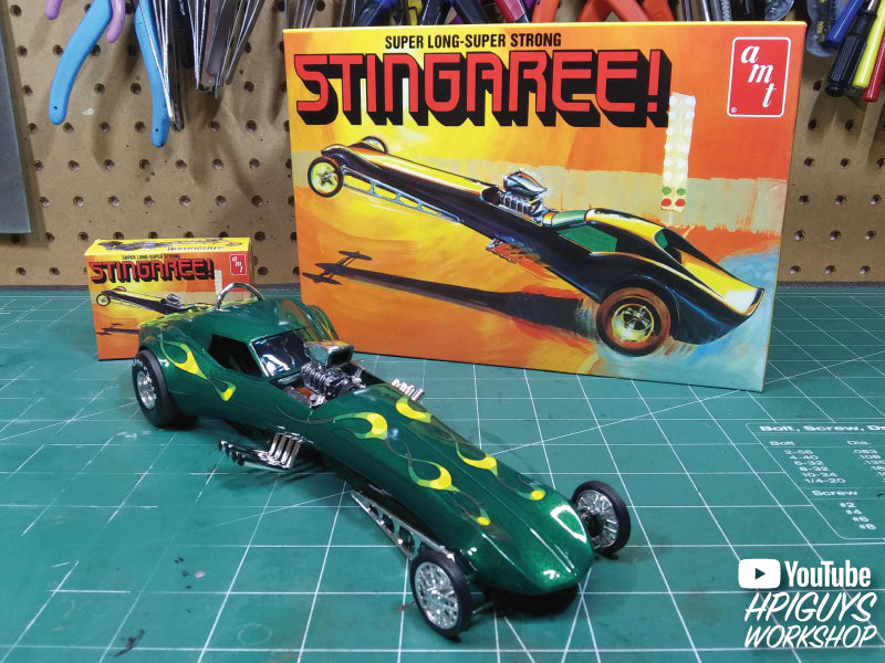 AMT Stingaree Custom Dragster 1:25 Scale Model Kit - Auto World Store