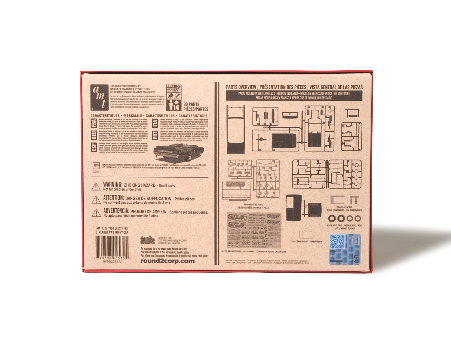 AMT 1964 Olds F-85 AWB Funny Car "Streaker" 1:25 Scale Model Kit