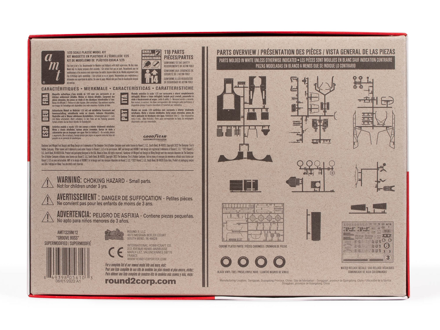 AMT Groove Boss Super Modified 1:25 Scale Model Kit