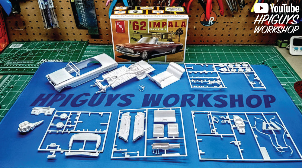 AMT 1962 Chevy Impala Convertible 1:25 Scale Model Kit