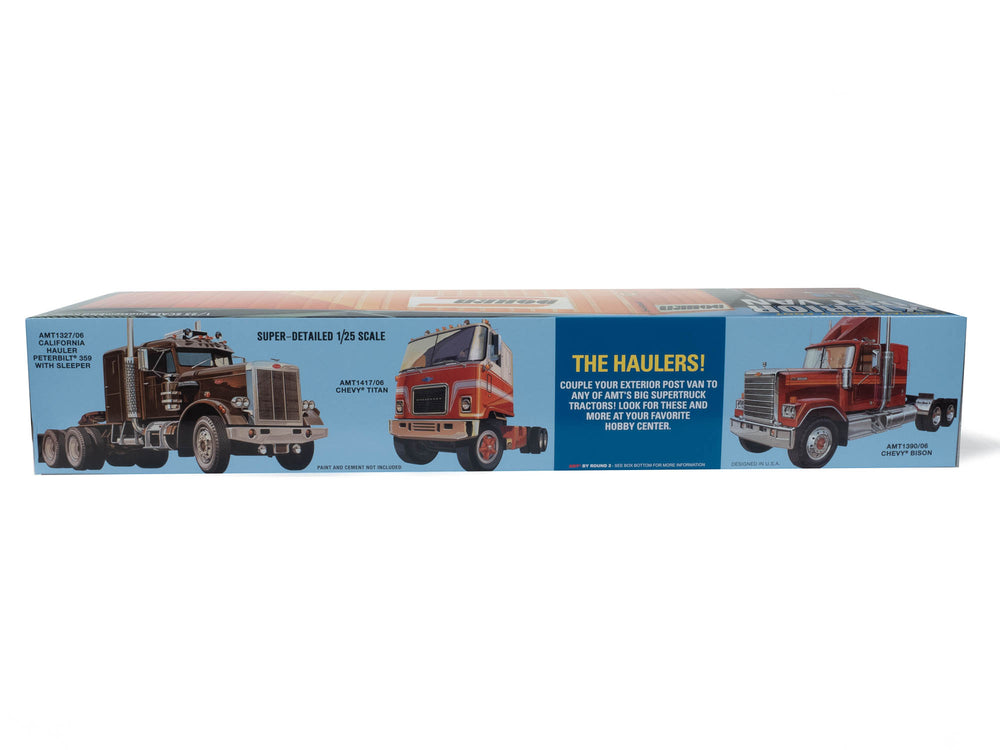 AMT 40' Fruehauf Exterior Post Trailer Dohrn 1:25 Scale Model Kit