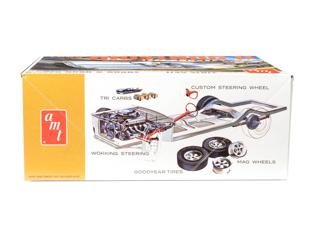 AMT 1963 Ford Mustang II Concept Car 1:25 Scale Model Kit