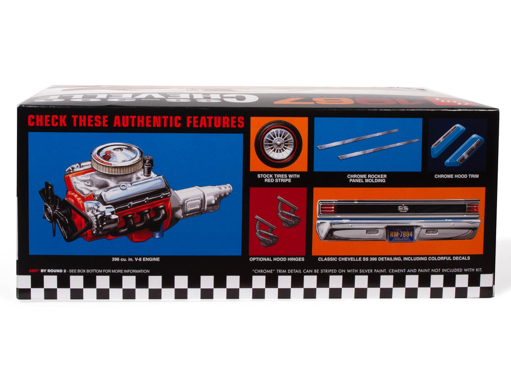 AMT 1967 Chevrolet Chevelle SS396 1:25 Scale Model Kit