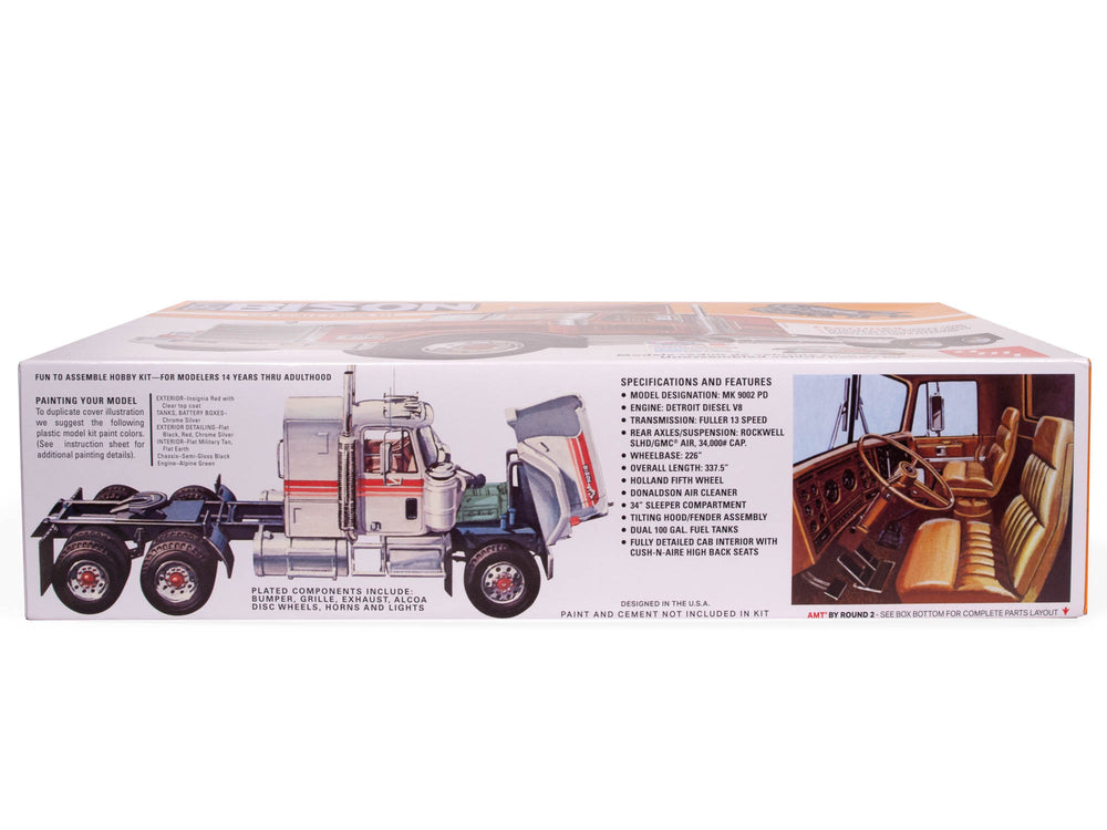 AMT Chevrolet Bison Conventional Tractor 1:25 Scale Model Kit
