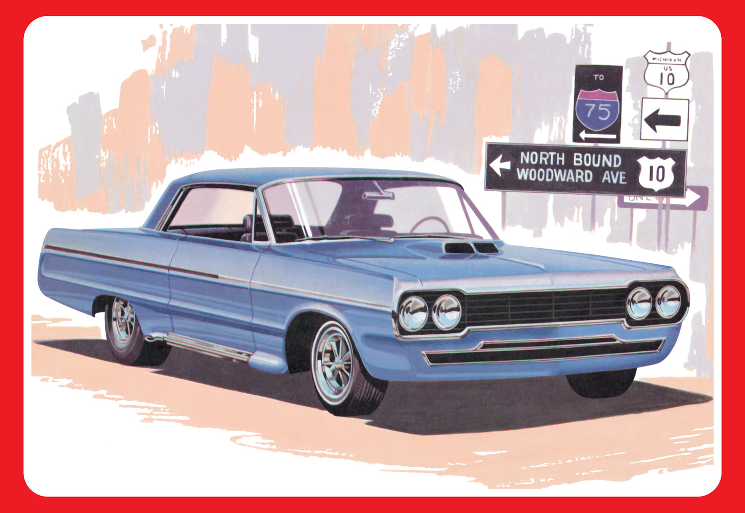 AMT 1964 Chevrolet Impala "Super Street Rod" 1:25 Scale Model Kit