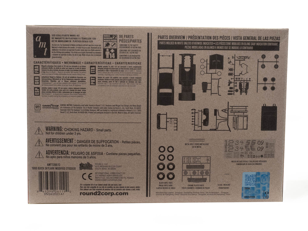 AMT 1966 Buick Skylark Modified Stocker 1:25 Scale Model Kit
