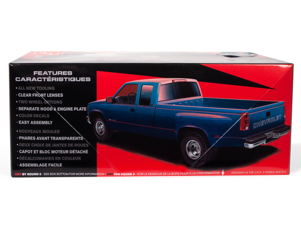 AMT 1996 Chevrolet C-3500 Dually Pickup Easy Build 1:25 Scale Model Kit