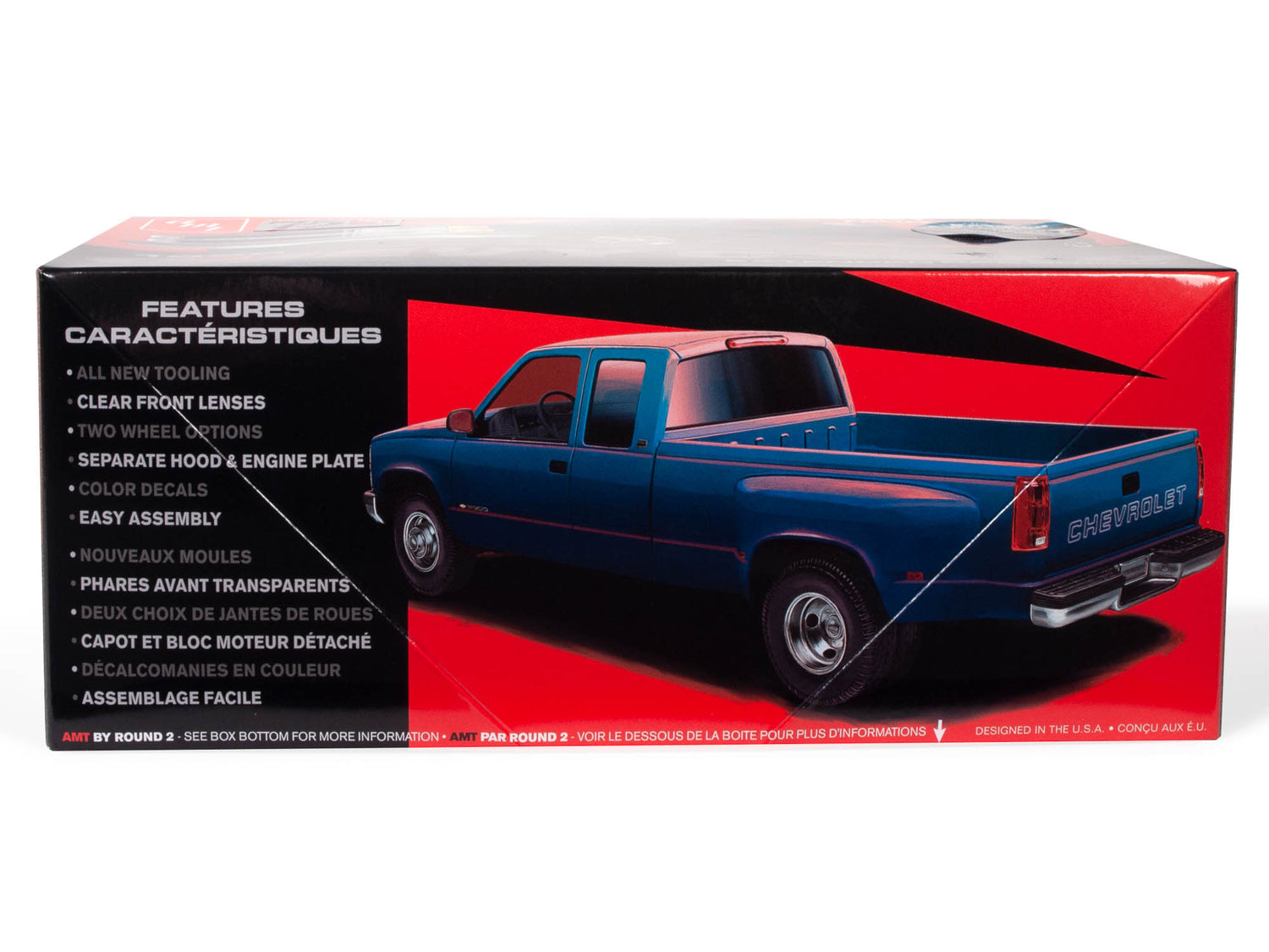 AMT 1996 Chevrolet C-3500 Dually Pickup Easy Build 1:25 Scale Model Kit