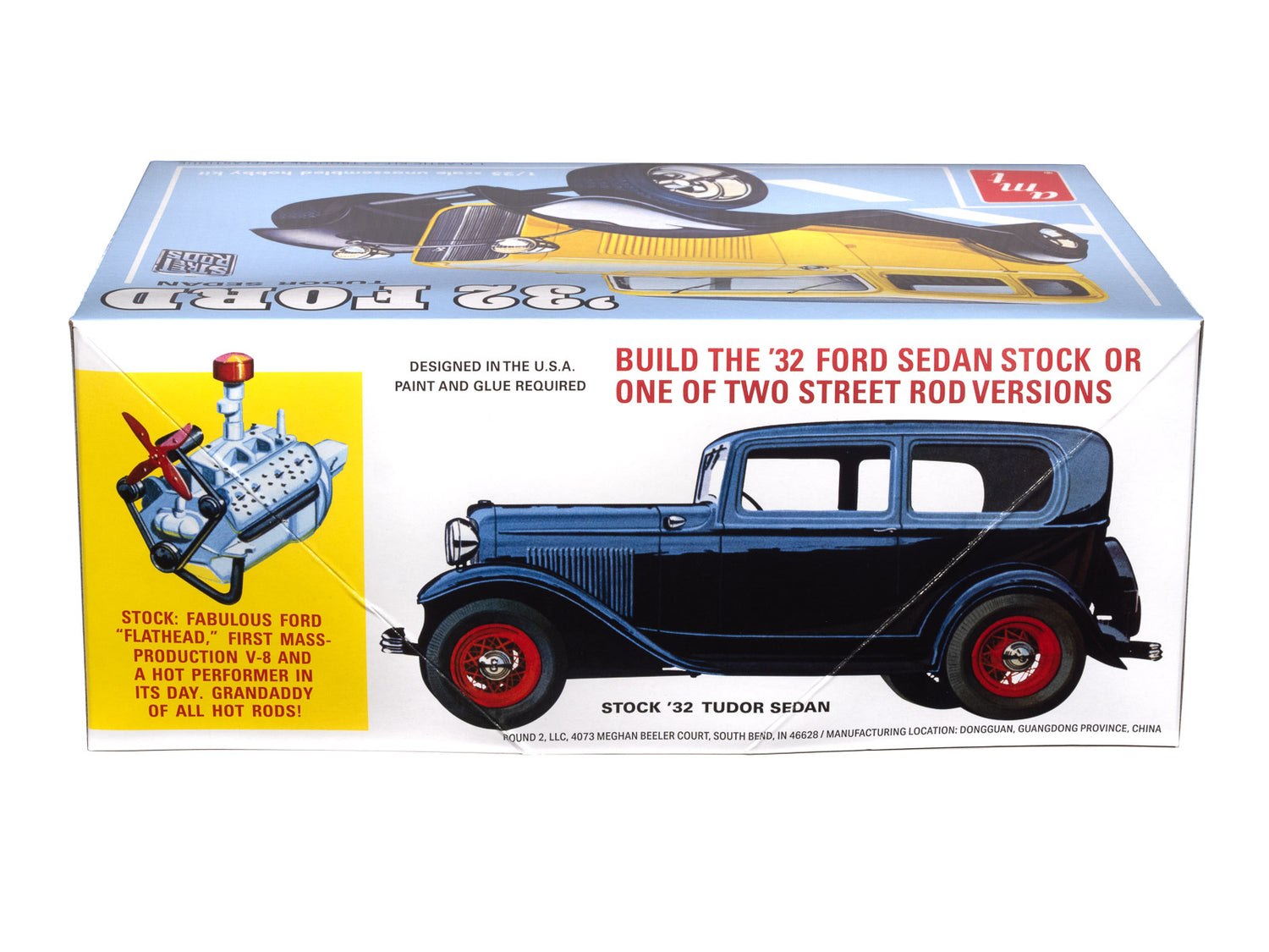 AMT 1932 Ford Sedan Street Rods Series 1:25 Scale Model Kit - Auto World Store