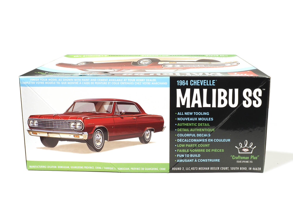 AMT 1964 Chevy Chevelle Malibu Super Sport "Craftsman Plus" 1:25 Scale Model Kit