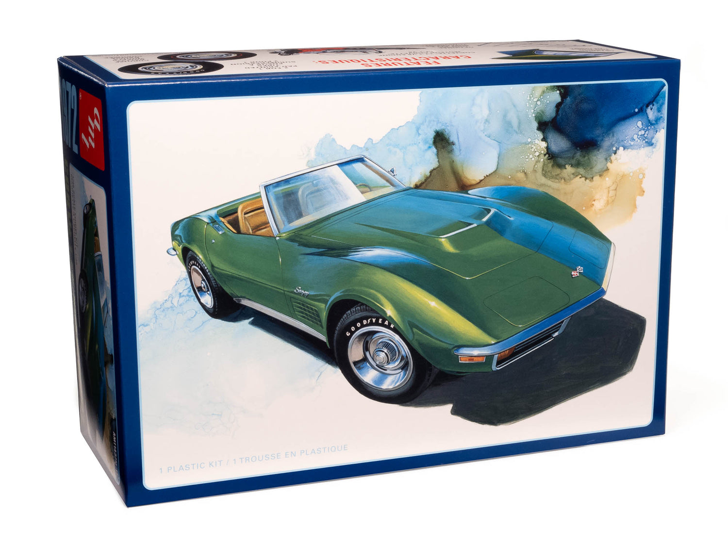 AMT 1972 Chevy Corvette Roadster 1:25 Scale Model Kit