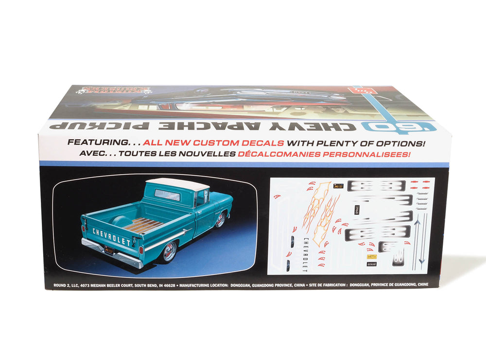 AMT 1960 Chevy Apache Pickup Street Machine 1:25 Scale Model Kit