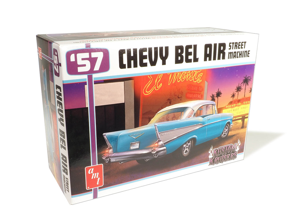 AMT 1957 Chevy Bel Air Street Machine 1:25 Scale Model Kit