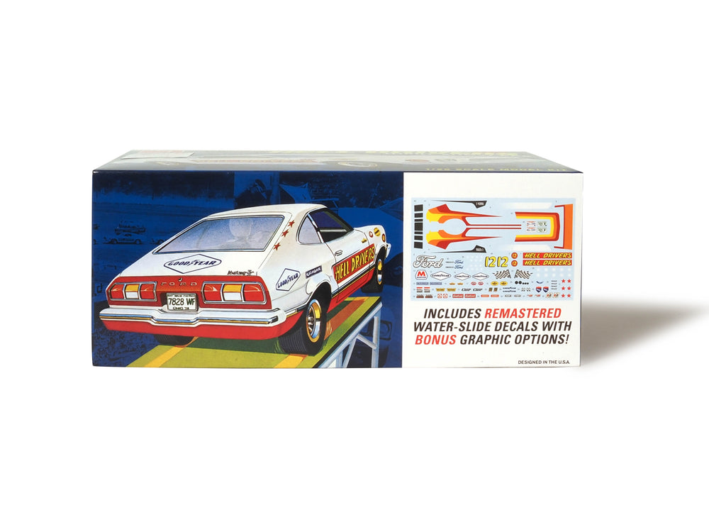 AMT 1977 Ford Mustang "Hells Drivers" 1:25 Scale Model Kit