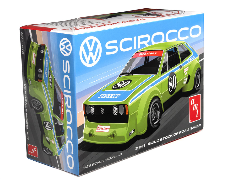 AMT Volkswagen Scirocco "T/A Champ" 1:25 Scale Model Kit - Auto World Store