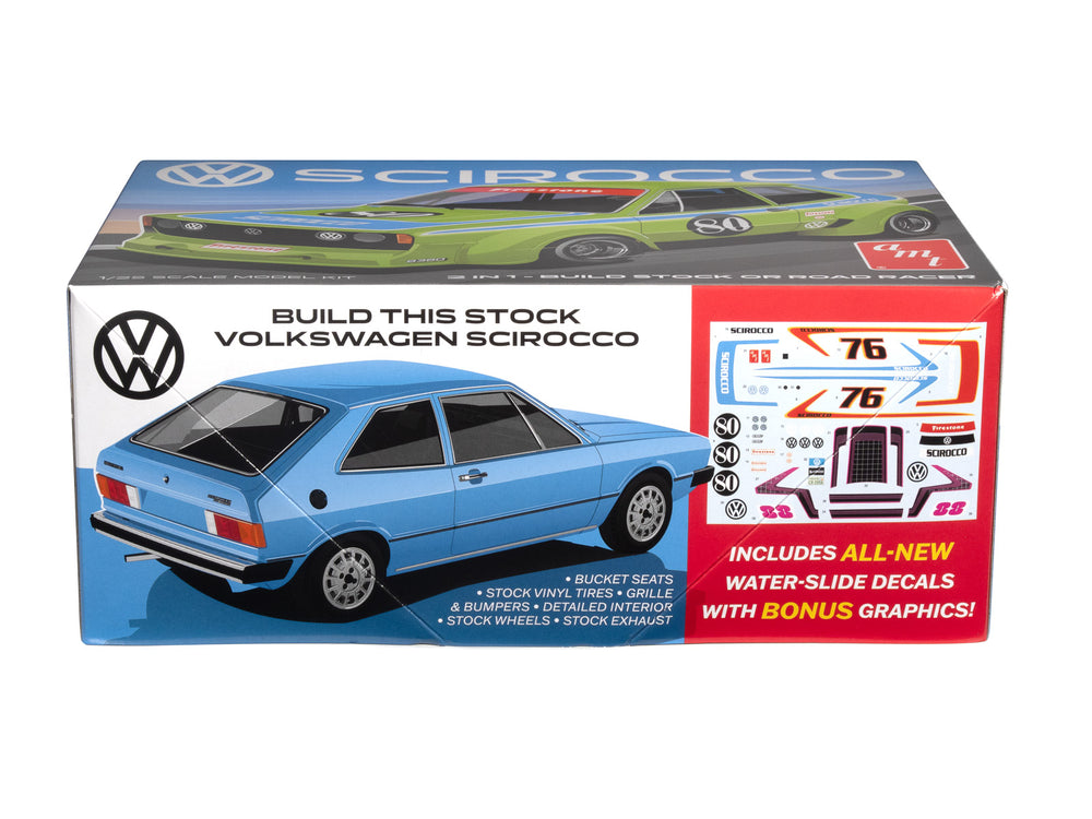 AMT Volkswagen Scirocco "T/A Champ" 1:25 Scale Model Kit - Auto World Store