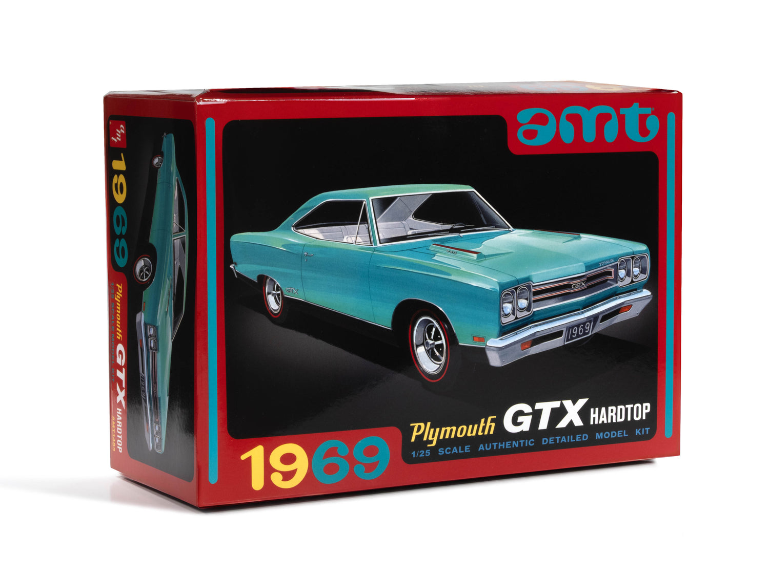 AMT 1969 Plymouth GTX Hardtop 1:25 Scale Model Kit