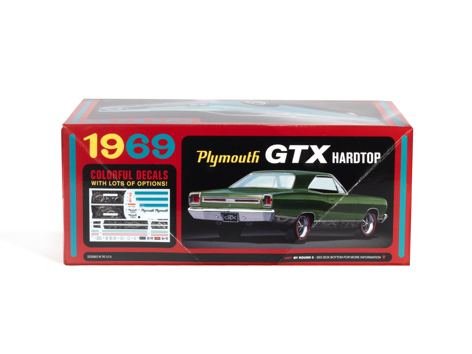 AMT 1969 Plymouth GTX Hardtop 1:25 Scale Model Kit