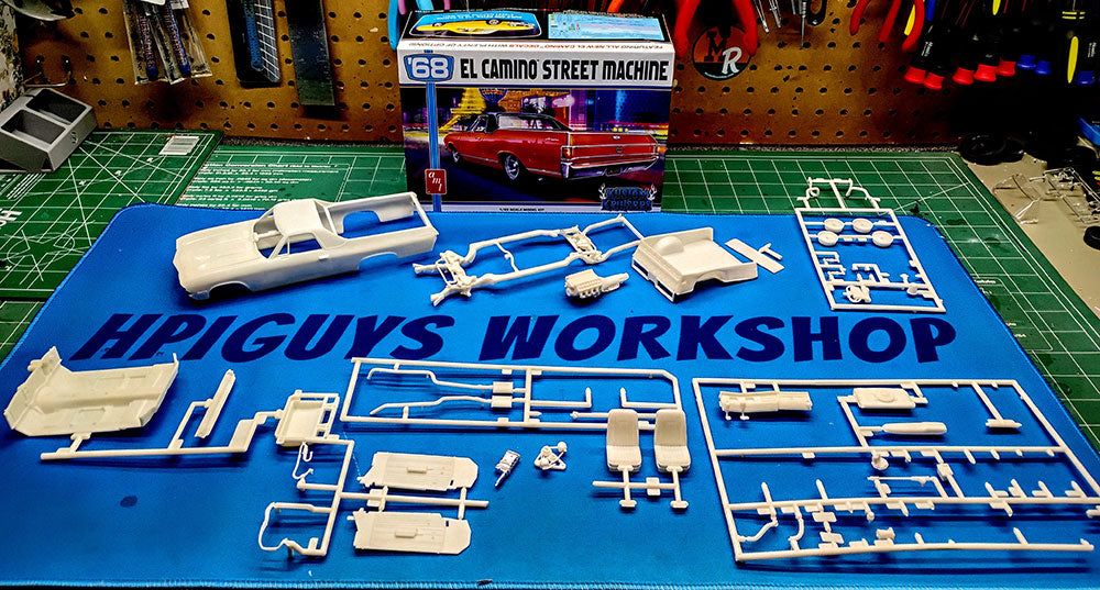 AMT 1968 Chevy El Camino Street Machine 1:25 Scale Model Kit