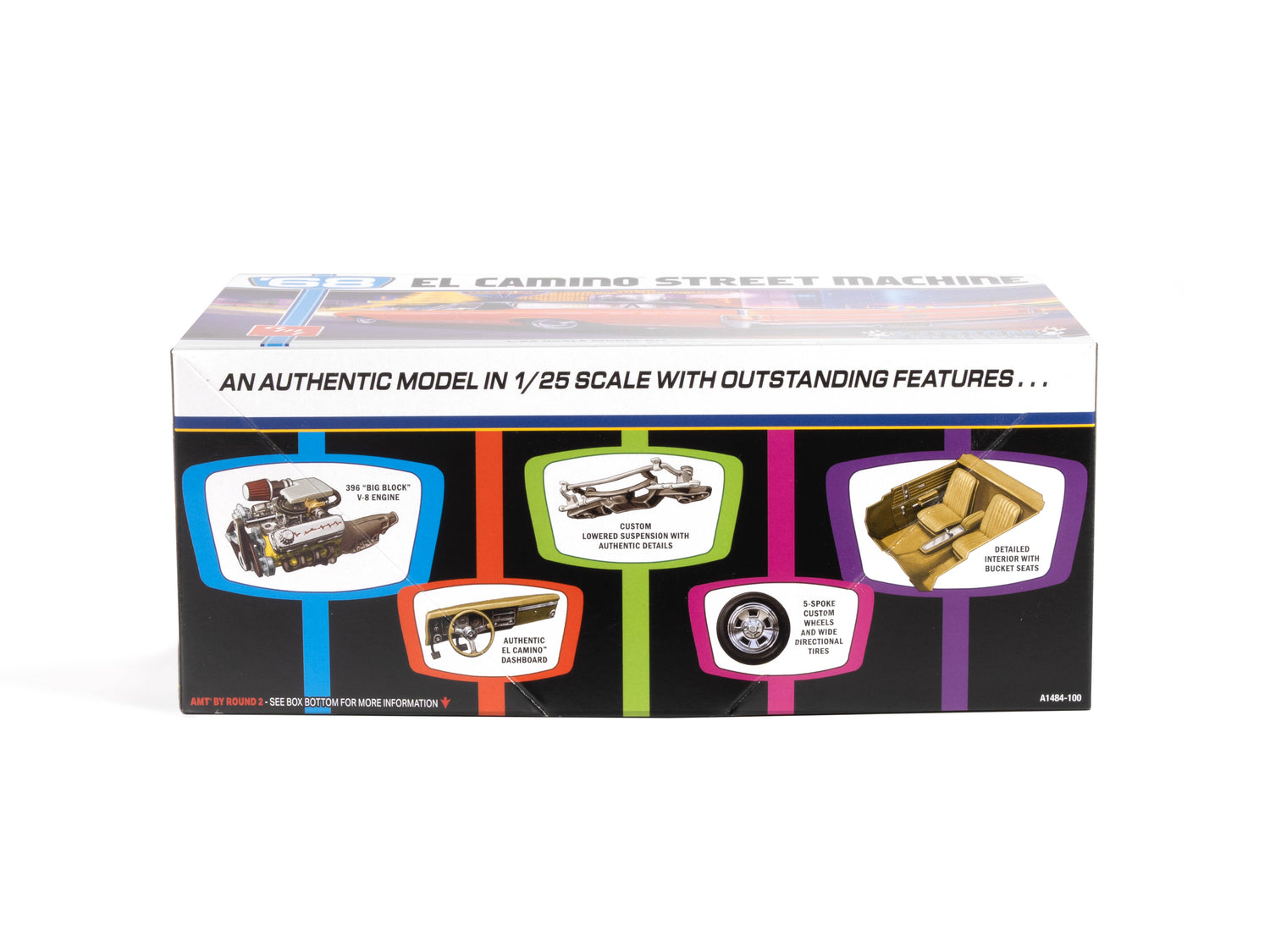 AMT 1968 Chevy El Camino Street Machine 1:25 Scale Model Kit