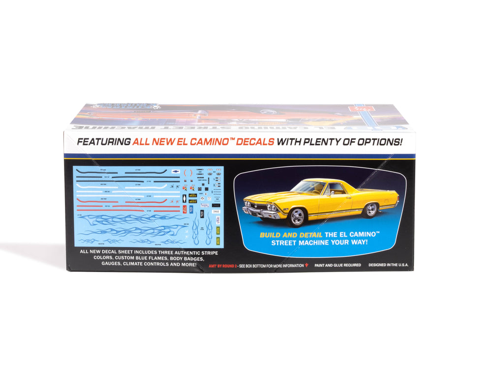 AMT 1968 Chevy El Camino Street Machine 1:25 Scale Model Kit