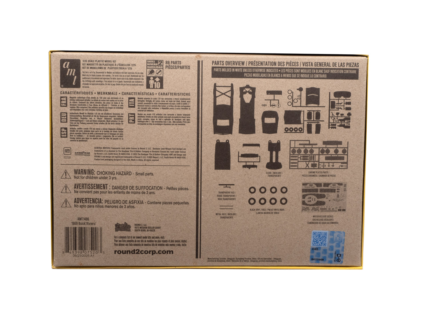 AMT 1969 Buick Riviera 1:25 Scale Model Kit