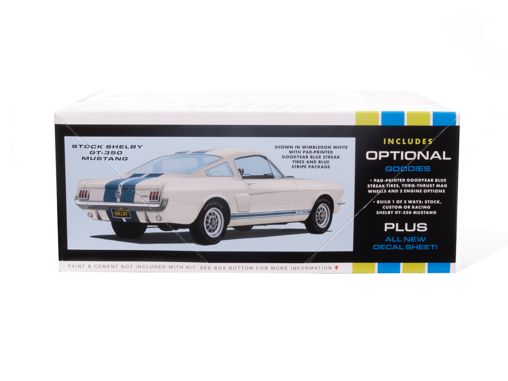 AMT 1966 Shelby Mustang GT-350 1:25 Scale Model Kit