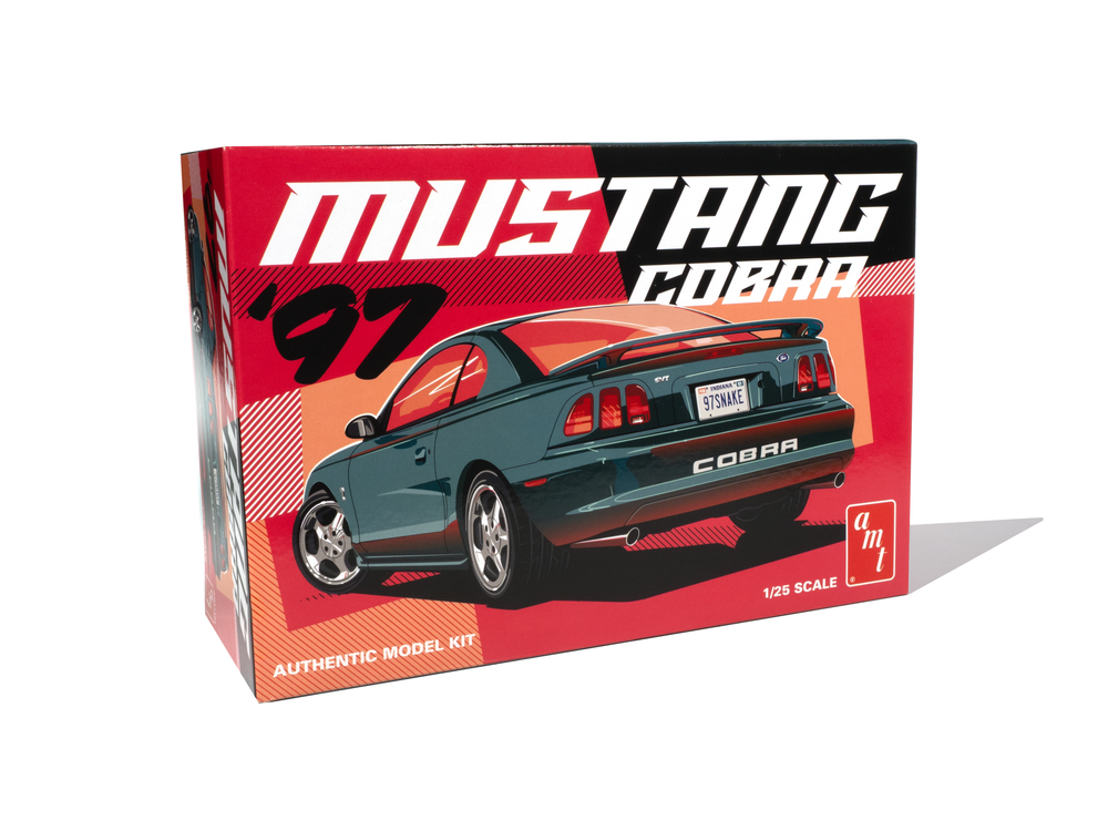 AMT 1997 Ford Mustang Cobra 1:25 Scale Model Kit