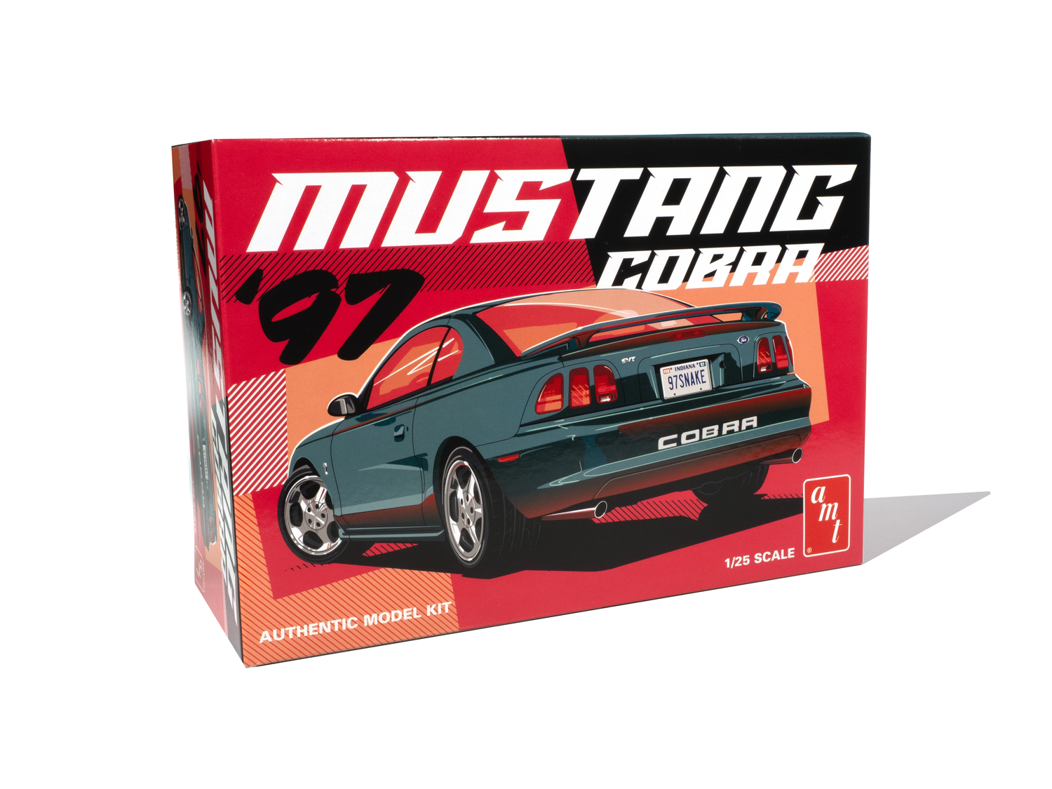 AMT 1997 Ford Mustang Cobra 1:25 Scale Model Kit