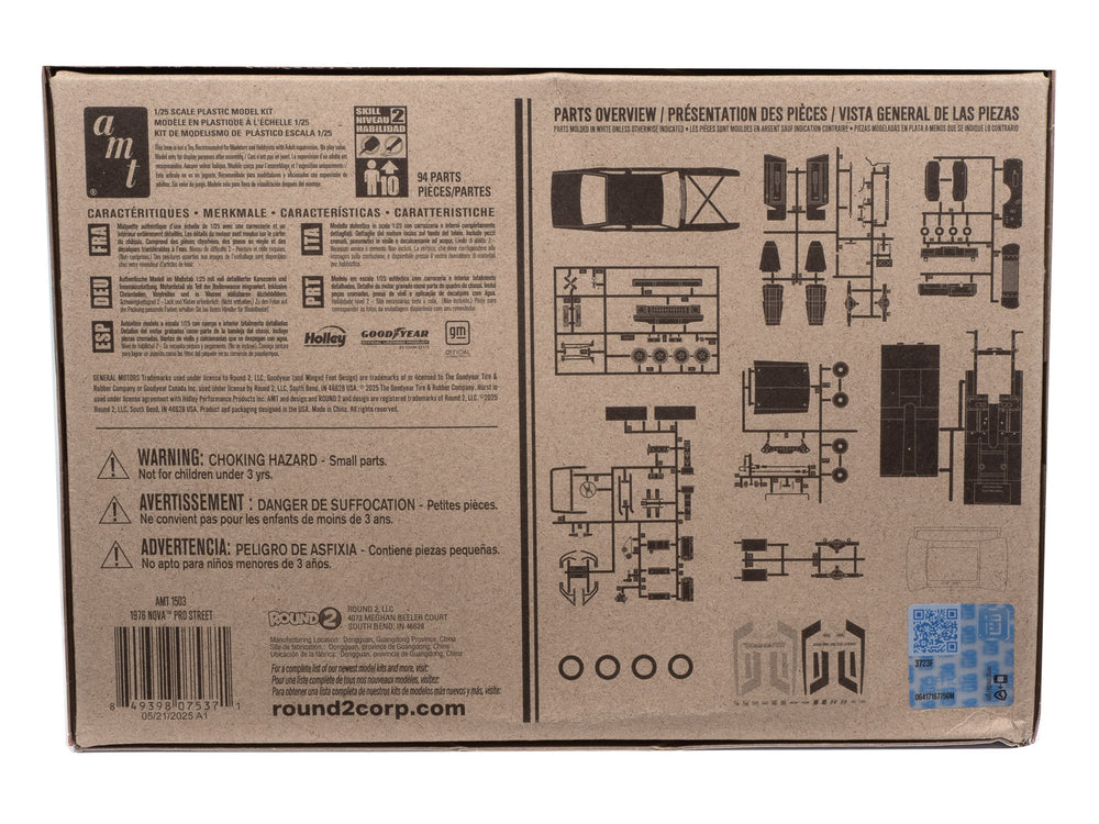 AMT 1976 Chevy Nova Pro Street 1:25 Scale Model Kit