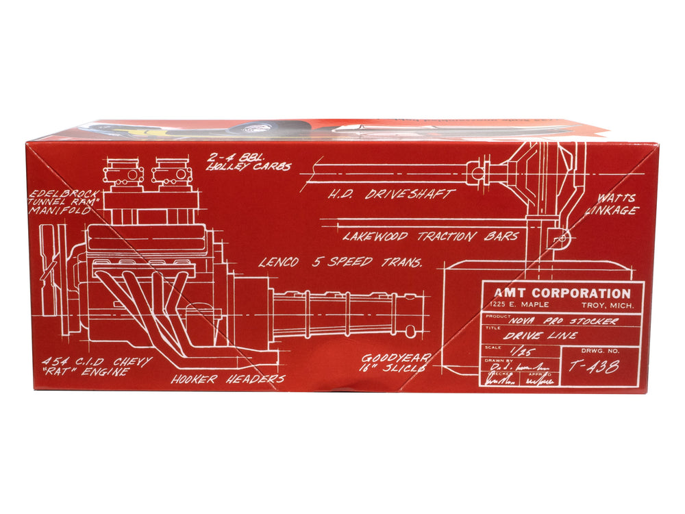 AMT 1976 Chevy Nova Pro Street 1:25 Scale Model Kit