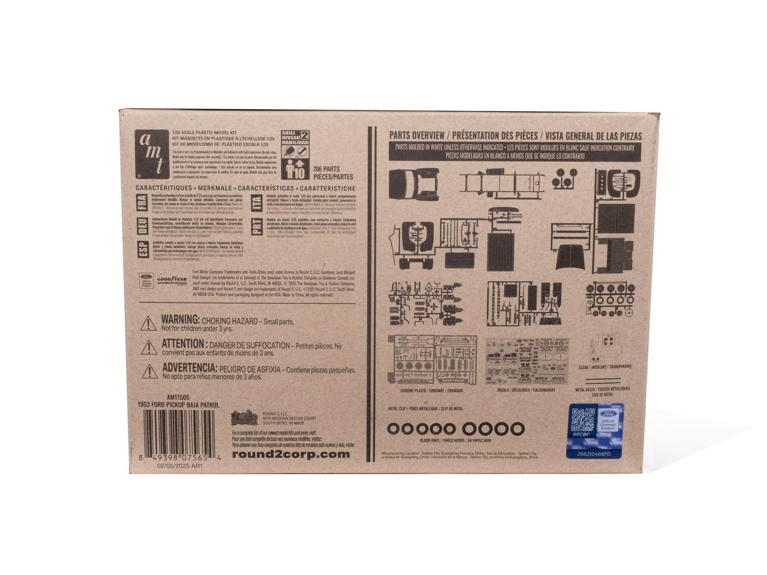 AMT 1953 Ford Pickup Baja Patrol 1:25 Scale Model Kit