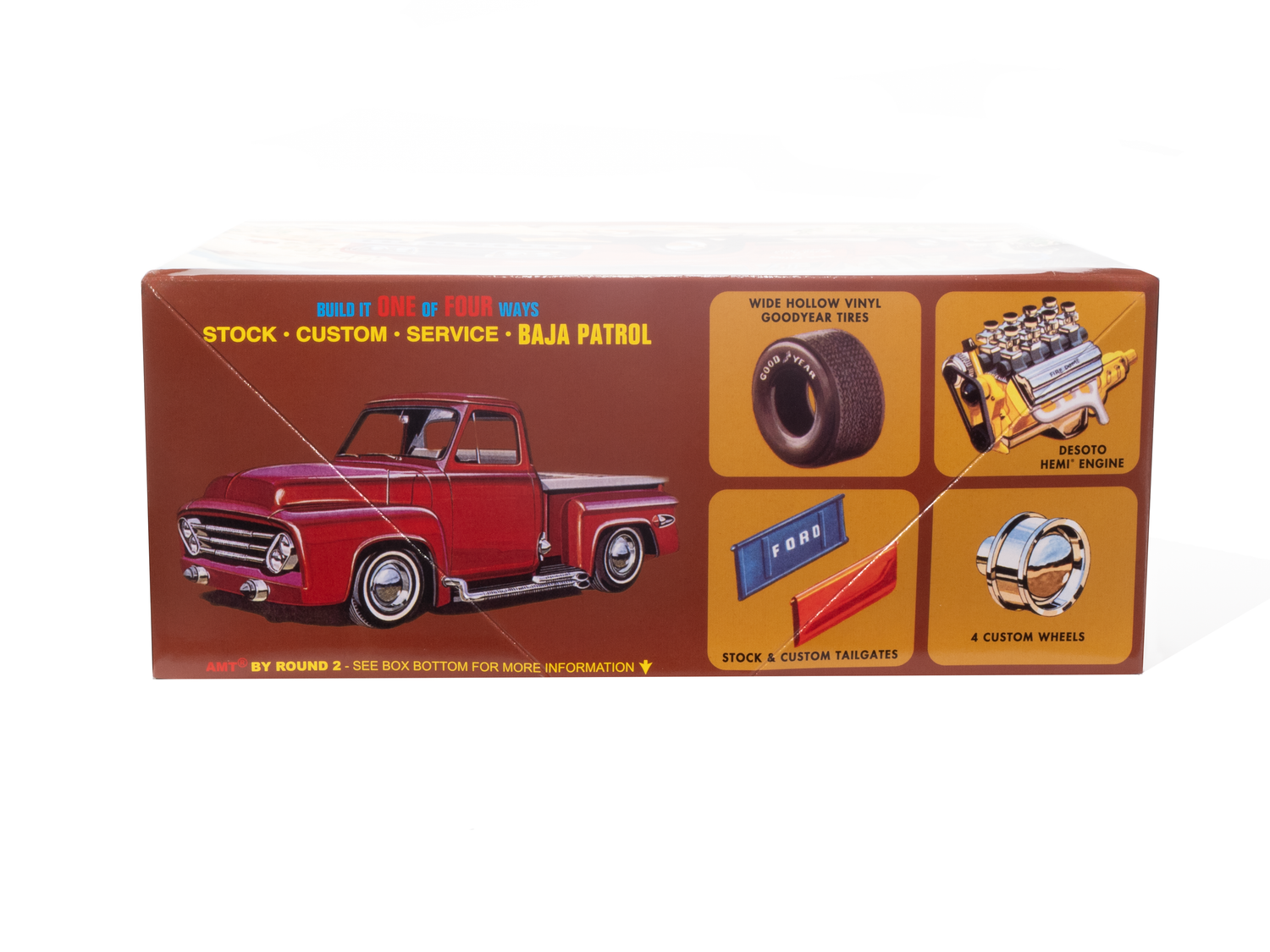 AMT 1953 Ford Pickup Baja Patrol 1:25 Scale Model Kit