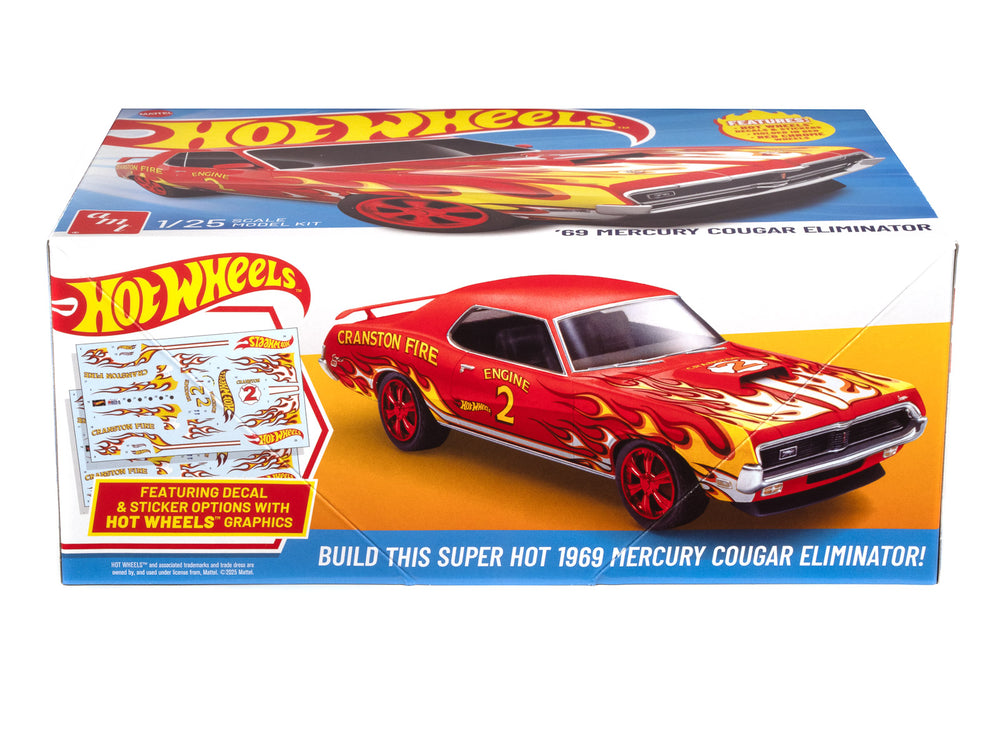 AMT Hot Wheels 1969 Mercury Cougar Eliminator 1:25 Scale Model Kit - Auto World Store