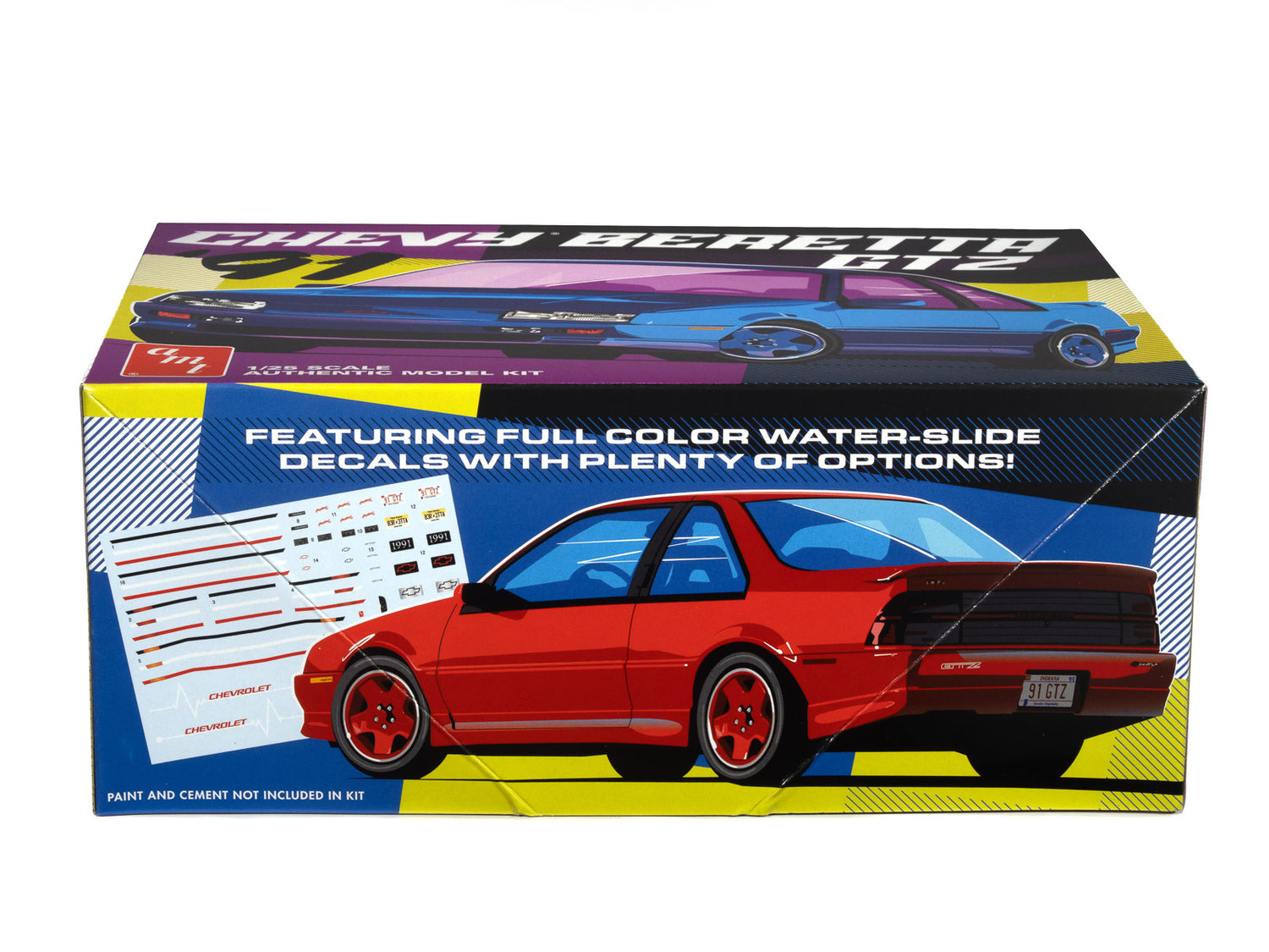 AMT 1991 Chevy Beretta GTZ 1:25 Scale Model Kit - Auto World Store