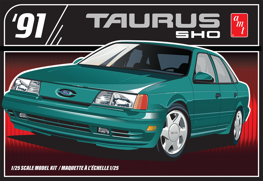 "PRE-ORDER" AMT 1991 Ford Taurus 1:25 Scale Model Kit (DUE LATE FEBRUARY 2026)